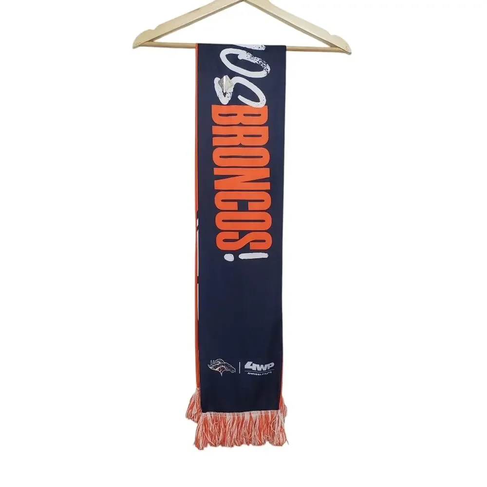 NFL | Denver Broncos Vamos Broncos Two-Sided Smooth Scarf (1 scarf)
